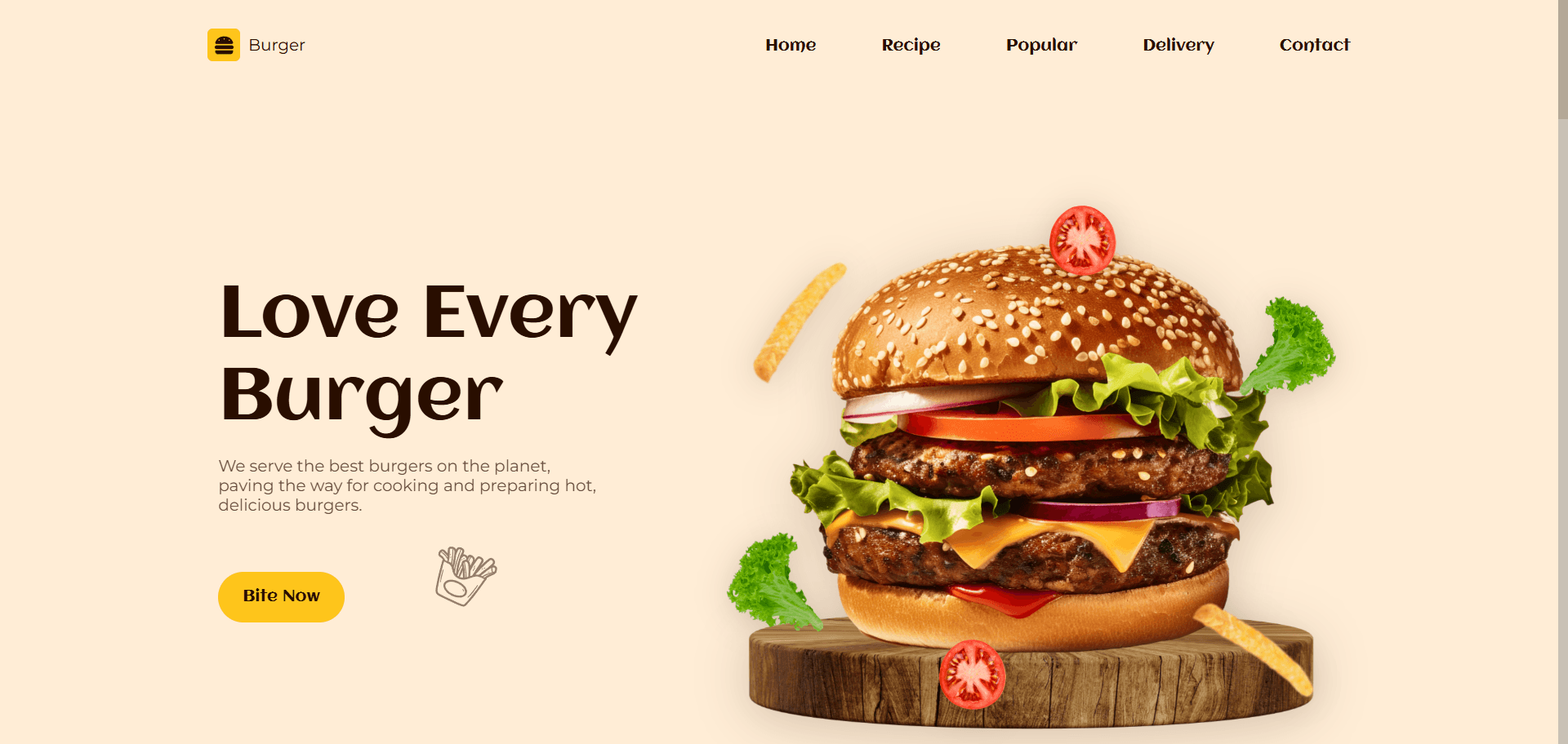 Burger screenshot