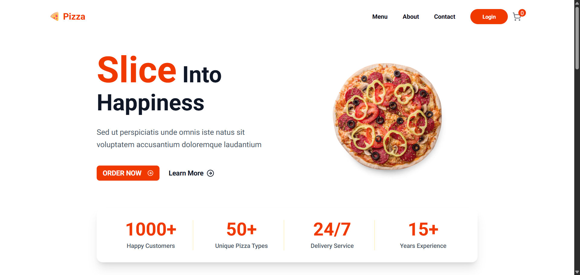 Food App screenshot