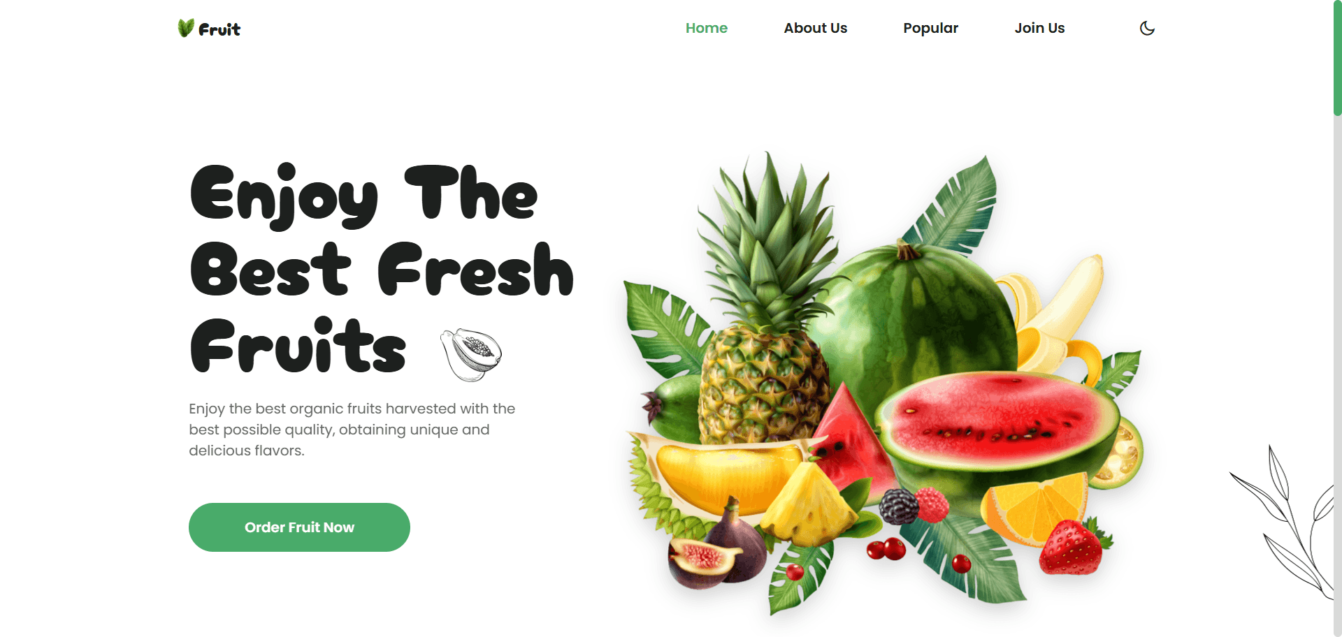 Fruits screenshot