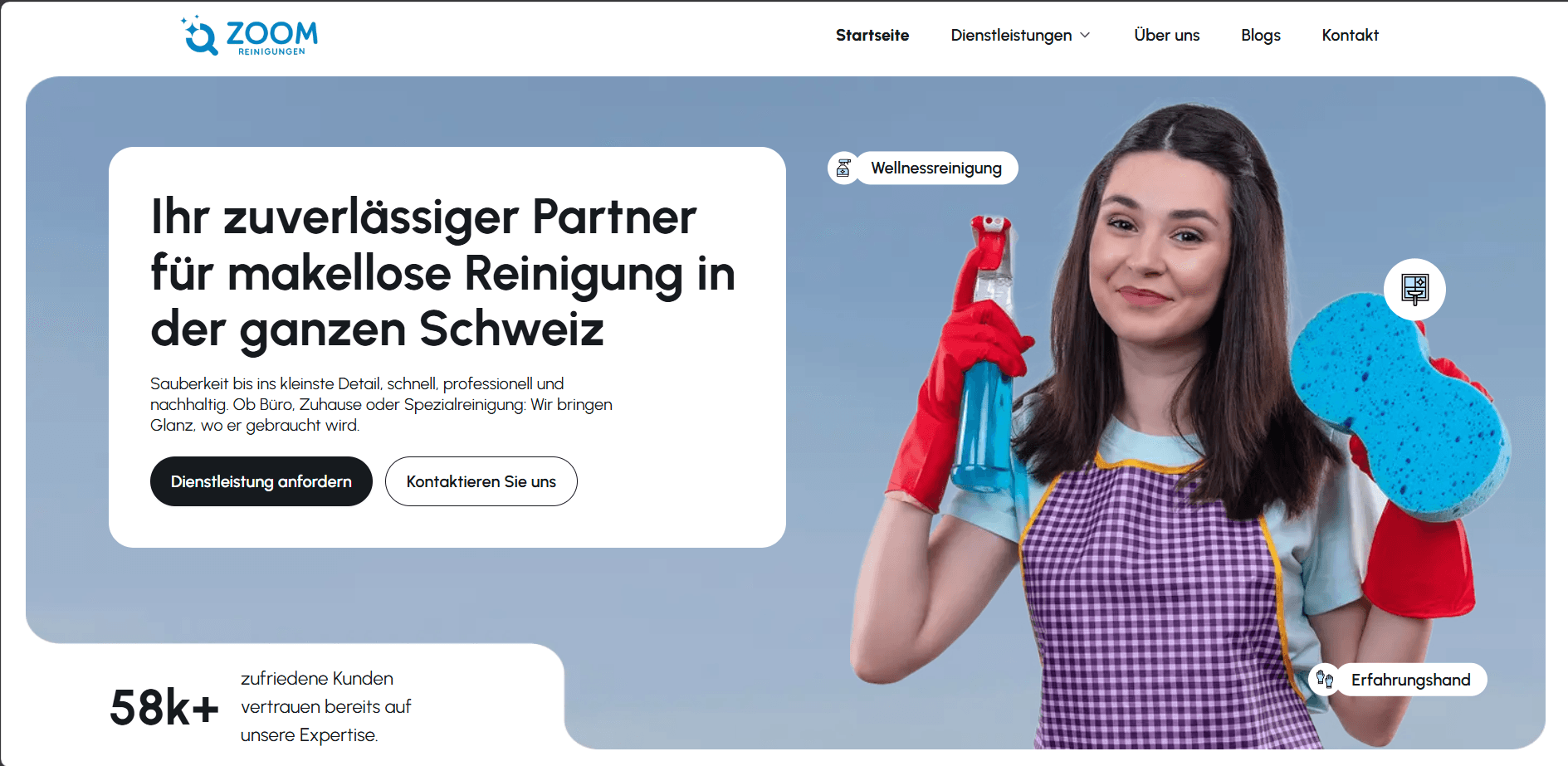 Zoom Reinigungen screenshot